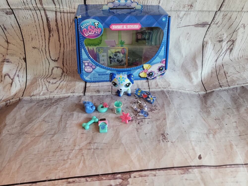 Littlest Pet Shop Sweet & Stylish LPS G7 #262 Dalmatian! Series 4 Exclusive